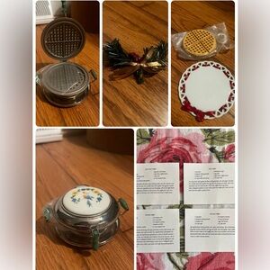 American Girl Kits Christmas Waffle Making Set